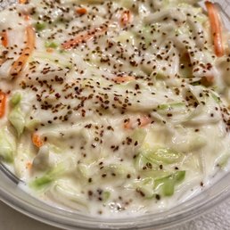 Coleslaw. Coleslaw.