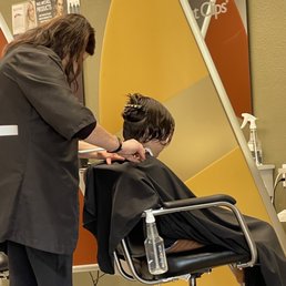 Haircut for nine yr old boy.
