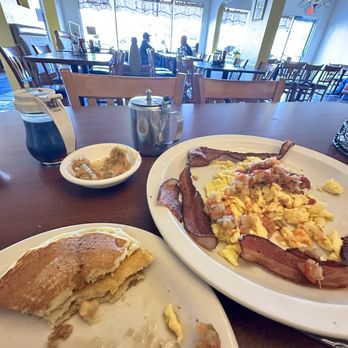 Sunshine Pancake House - Pancake, eggs and bacon. - Breakfast & Brunch Near Me - La Mesa, California Sunshine Pancake House - Pancake, eggs and bacon. - Breakfast & Brunch Near Me - La Mesa, California