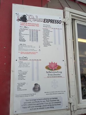 Menu photo 2 North Polar Expresso North Pole, AK