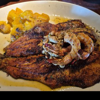 Pappadeaux Seafood Kitchen - Blacken shirmp crab trout - Seafood Near Me - Houston, Texas Pappadeaux Seafood Kitchen - Blacken shirmp crab trout - Seafood Near Me - Houston, Texas