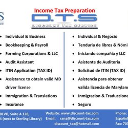 Discount Tax Service