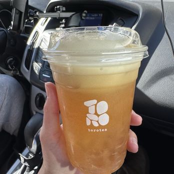 Torotea - Calamansi oolong twist with osmanthus jelly - Coffee & Tea Near Me - Diamond Bar, California