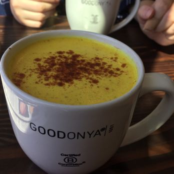 GOODONYA Organic Eatery - Golden milk yum - Coffee & Tea Near Me - Encinitas, California