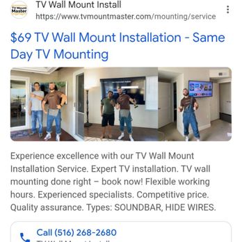 TV Mount Master - TV Mounting Near Me TV Mount Master - TV Mounting Near Me