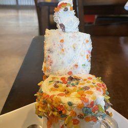 Baked + Brewed Bakery and Coffeehouse - Fruity pebble fudge shake
