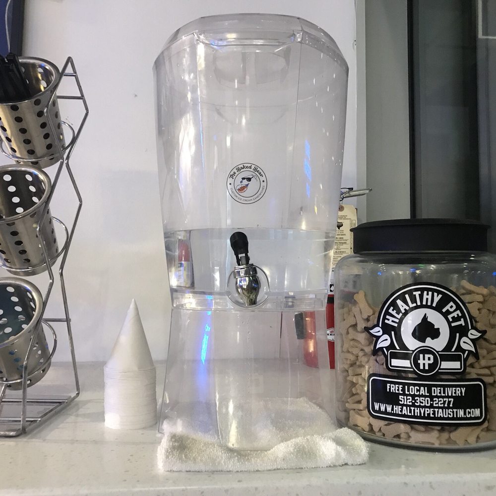 The Baked Bear - Water & dog treats station! - Ice Cream & Frozen Yogurt Near Me - Austin, Texas The Baked Bear - Water & dog treats station! - Ice Cream & Frozen Yogurt Near Me - Austin, Texas