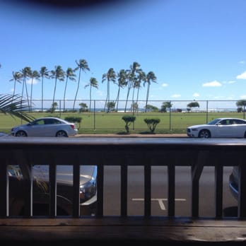 Bubba Burgers - View from the patio - Burgers Near Me - Kapaa, Hawaii