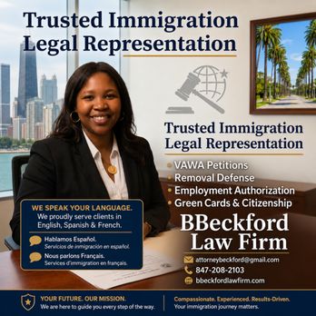 BBeckford Law - Trusted immigration legal representation for you and your family. Contact BBeckford Law Firm today. attorneybeckford@gmail.com |8472082103 - Immigration Law Near Me - Wheeling, Illinois BBeckford Law - Trusted immigration legal representation for you and your family. Contact BBeckford Law Firm today. attorneybeckford@gmail.com |8472082103 - Immigration Law Near Me - Wheeling, Illinois