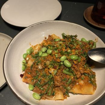 Ryla - Mapo Paccheri Pasta - Asian Fusion Near Me - Hermosa Beach, California Ryla - Mapo Paccheri Pasta - Asian Fusion Near Me - Hermosa Beach, California
