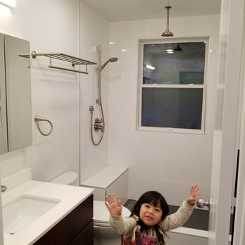 Dorrice Pyle Design Group - a child in a bathroom - Interior Design Near Me - Albany, California Dorrice Pyle Design Group - a child in a bathroom - Interior Design Near Me - Albany, California