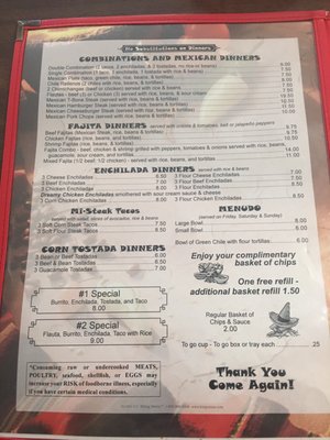 Menu photo 4 El Ranchito Cafe Ulysses, KS Menu photo 4 El Ranchito Cafe Ulysses, KS