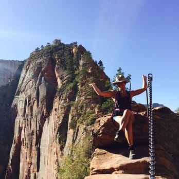 Angel's Landing - Sitting on my throne - Hiking Near Me - Springdale, Utah Angel's Landing - Sitting on my throne - Hiking Near Me - Springdale, Utah