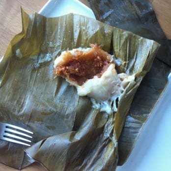 Asian Grocery - Sweet Vietnamese rice dumpling stuffed with coconut & peanuts - yum! - Grocery Near Me - Columbus, Ohio