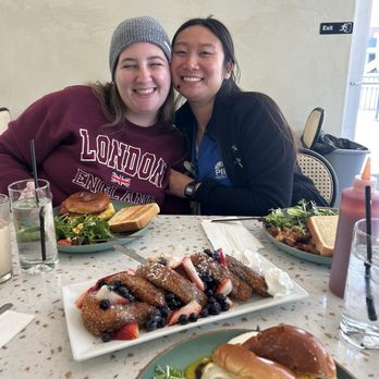 Popping Yolk Cafe - *Hawaiian Burger *House French Toast - Cafes Near Me - Brea, California