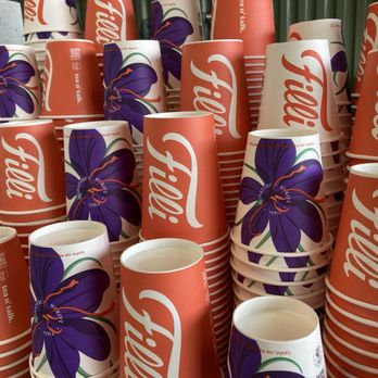 Filli Cafe - Signature on the cups - Breakfast & Brunch Near Me - Houston, Texas