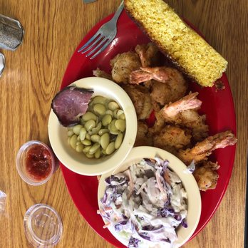 Our Place Diner - Fried shrimp, Lima beans, slaw and cornbread - American Near Me - Fayetteville, Tennessee Our Place Diner - Fried shrimp, Lima beans, slaw and cornbread - American Near Me - Fayetteville, Tennessee