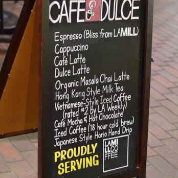 Cafe Dulce - Coffee & Tea Near Me - Los Angeles, California