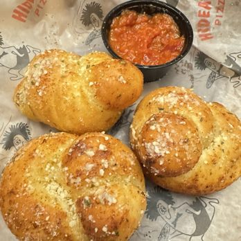 Hideaway Pizza - Garlic Knots - Pizza Near Me - Fort Worth, Texas