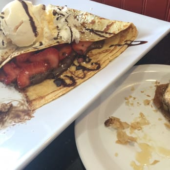The Creperie - Ice Cream Crepe with Strawberry and Nutella - Creperies Near Me - Turlock, California The Creperie - Ice Cream Crepe with Strawberry and Nutella - Creperies Near Me - Turlock, California