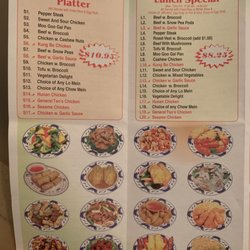 China Lee - Specials menu