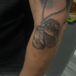Memorial tattoo for the man you taught me every thing.