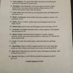 Los Pinos Restaurant - Menu 2