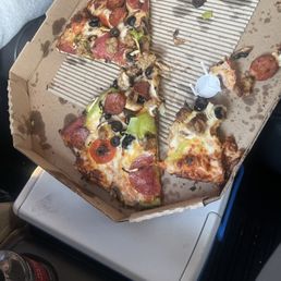 Some pizza