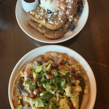 Veg Kitchen + Bar - French Toast & Molettes Pita Toast - Vegan Near Me - Sacramento, California Veg Kitchen + Bar - French Toast & Molettes Pita Toast - Vegan Near Me - Sacramento, California