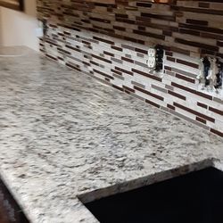 All-Around Handy Work - Ceramic tile kitchen backsplash