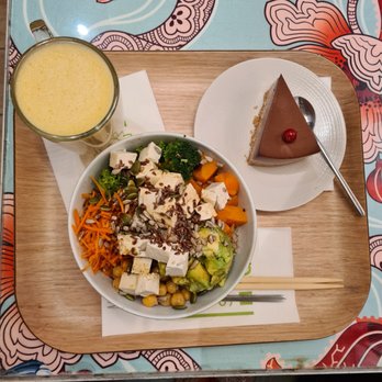 MACHA Café - Golden Milk latte, vegan quinoa poke bowl, chocolate cheesecake - Vegan Near Me - Milan, Michigan MACHA Café - Golden Milk latte, vegan quinoa poke bowl, chocolate cheesecake - Vegan Near Me - Milan, Michigan