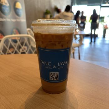 Tang & Java - latte with sugar free vanilla - Gelato Near Me - Woodland Hills, California Tang & Java - latte with sugar free vanilla - Gelato Near Me - Woodland Hills, California