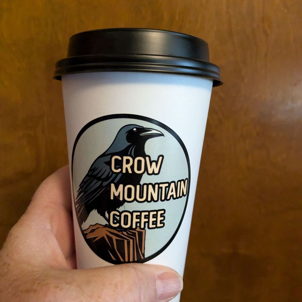 Crow Mountain Coffee - Coffee cup large - Coffee & Tea Near Me - Smithfield, Utah