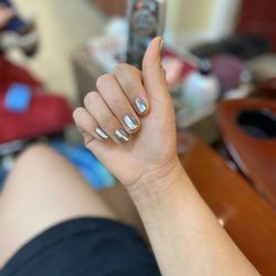 Fusion Nail Spa - These are my nails the day of the nail appointment