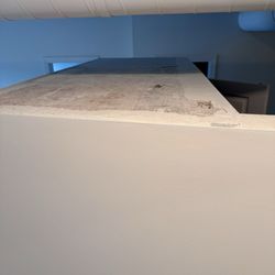Windsor at Oak Grove - Unfinished area of den partition wall.
