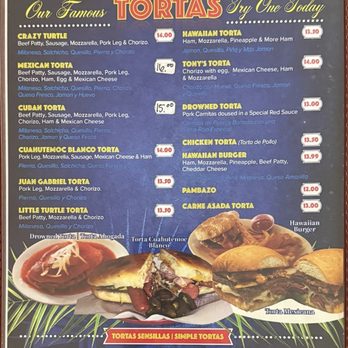 La Tortuga Loca #2 - Menu on 1/23/26 - Tacos Near Me - Cashmere, Washington La Tortuga Loca #2 - Menu on 1/23/26 - Tacos Near Me - Cashmere, Washington