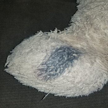 Doll and Teddy Bear Hospital - This is discoloration from a burn we thought couldn't be helped. - Toy Stores Near Me - Secaucus, New Jersey Doll and Teddy Bear Hospital - This is discoloration from a burn we thought couldn't be helped. - Toy Stores Near Me - Secaucus, New Jersey