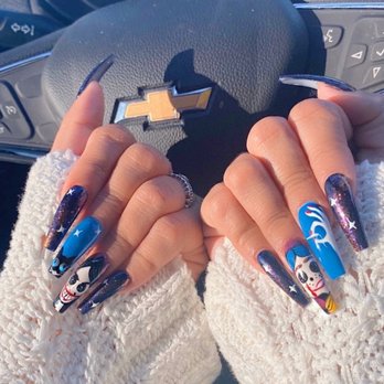 Diamond Nails - Halloween 2019, Coraline & The other mother - Nail Salons Near Me - Palm Desert, California Diamond Nails - Halloween 2019, Coraline & The other mother - Nail Salons Near Me - Palm Desert, California