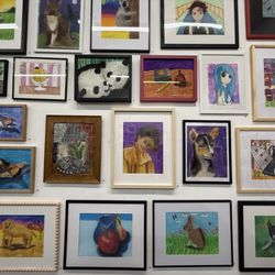 The Wizard of Art - Wall of beautiful art!