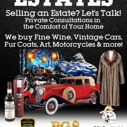 PGS Gold & Coin - We Buy Collectibles, Fine Wine, Vintage Liquor, Even Vintage Cars