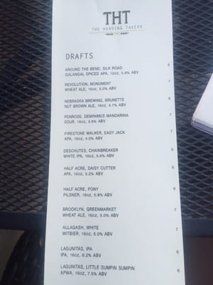 Menu photo 6 The Harding Tavern Chicago, IL Menu photo 6 The Harding Tavern Chicago, IL