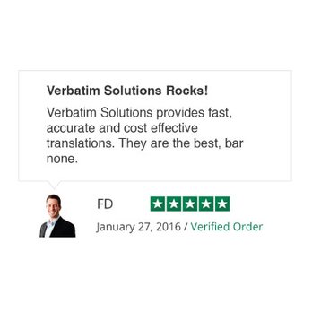Verbatim Solutions office