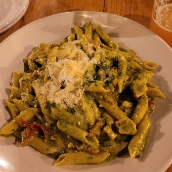 Fusion at Union - Penne Chimichuro Alfredo Chicken - Pizza Near Me - Newburgh, New York