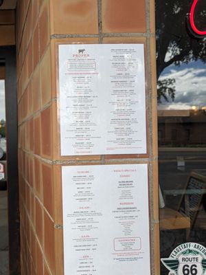 Menu photo 2 Proper Meats + Provisions Flagstaff, AZ Menu photo 2 Proper Meats + Provisions Flagstaff, AZ