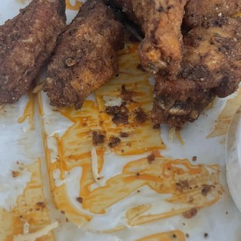 Fire Wings - Louisiana Rub that I had to throw away or I'll develop high blood pressure in one seating! - Chicken Wings Near Me - Hayward, California