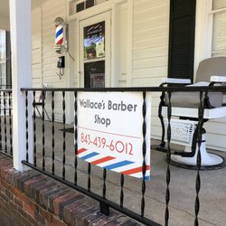 Shop is in white bldg.beside Wells Fargo & behind Jennings Law Office...@ 142 S. Marlboro St. Plenty of good free parking next door.