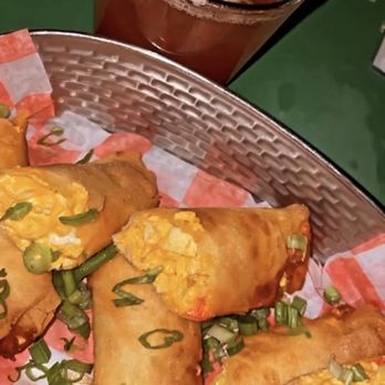 Recess - Crispy Buffalo Chicken Rolls - American Near Me - Chicago, Illinois Recess - Crispy Buffalo Chicken Rolls - American Near Me - Chicago, Illinois