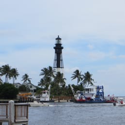 The lighthouse, from the park