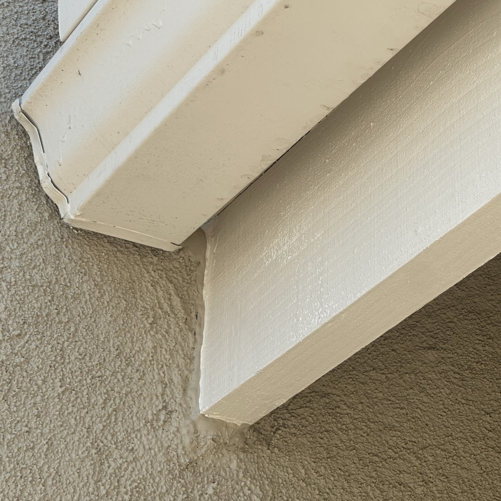 Maximum Value Roofing - Finished sealed facia around stucco and painted perfect. - Roofing Near Me Maximum Value Roofing - Finished sealed facia around stucco and painted perfect. - Roofing Near Me