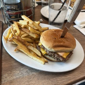 Hangout Restaurant & Beach Bar - Double Smash Burger with Fries - New American Near Me - Seal Beach, California Hangout Restaurant & Beach Bar - Double Smash Burger with Fries - New American Near Me - Seal Beach, California